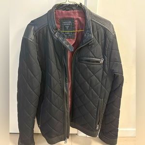 Guess jacket, bomber style with leader trim - men’s M